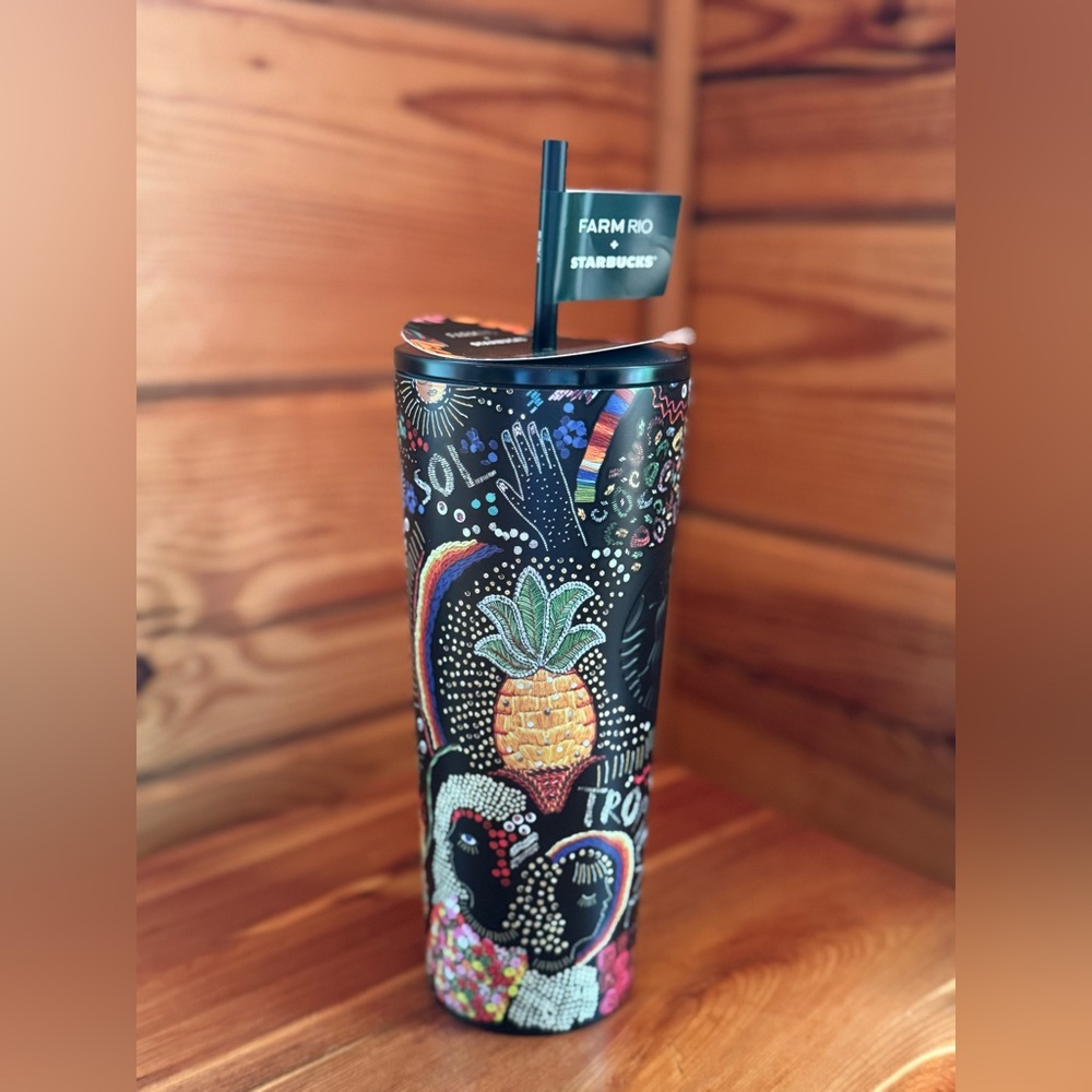 Starbucks x Farm Rio “Borogodó” Stainless Tumbler Summer 2025 Limited Edition